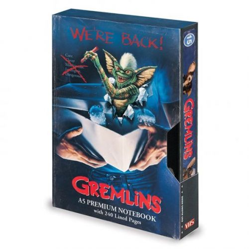 gremlins we're back vhs - notes a5 Pyramid posters