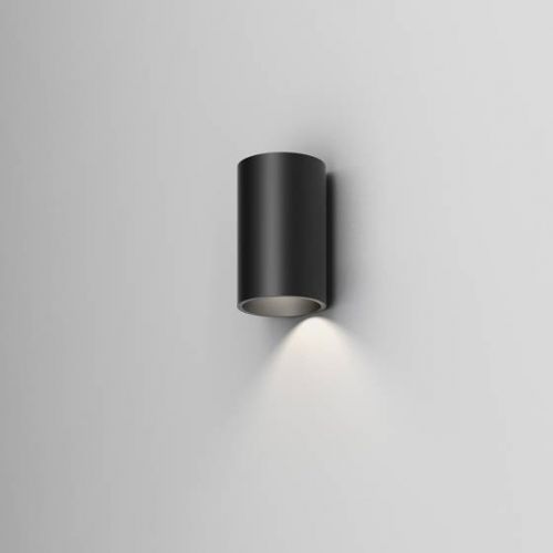 aqform :: lampa ścienna / kinkiet zewnętrzny vip czarny wys. 11 cm