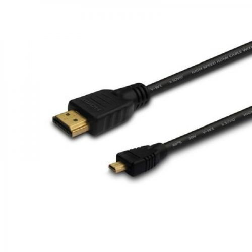 Savio Kabel HDMI (M) - micro HDMI (M) 0,5m, czarny, CL-149