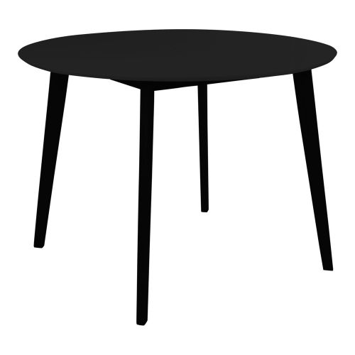 Stół okrągły Bignus 105 cm czarny Selsey