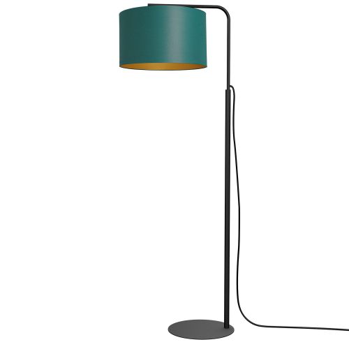 Luminex Arden 3556 Lampa stojąca Lampa 1x60W E27 czarny/zielony/złoty