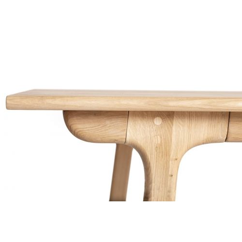 szyszka design :: drewniany stół kiko 160x90 cm dąb średni
