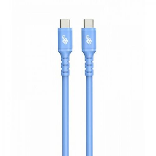 TB Kabel USB C - USB C 1m silikonowy niebieski