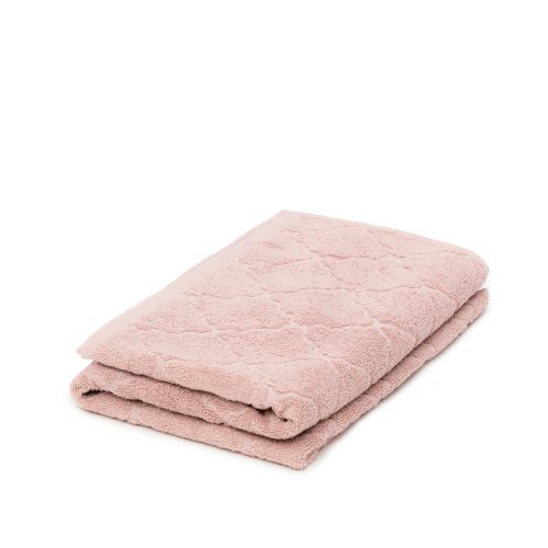 Ręcznik SAMINE z marokańską koniczyną różowy 70x130 cm Homla