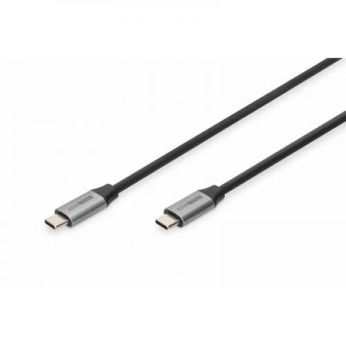 Digitus Kabel połączeniowy USB 3.0 60W/5Gbps Typ USB C/USB C M/M 0,5m Czarny