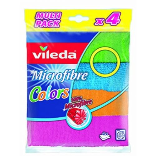 Ściereczka Vileda Microfibra Colors 4szt