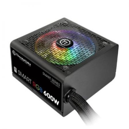 Thermaltake Smart 600W RGB (80+ 230V EU, 2xPEG, 120mm, Single Rail)