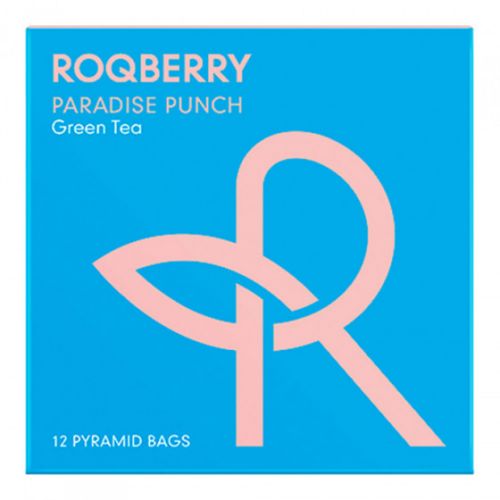 Herbata zielona Roqberry „Paradise Punch“, 12 szt.