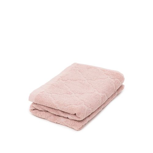 Ręcznik SAMINE z marokańską koniczyną różowy 50x90 cm Homla