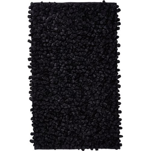dywanik łazienkowy rocca 70 x 120 cm czarny Aquanova