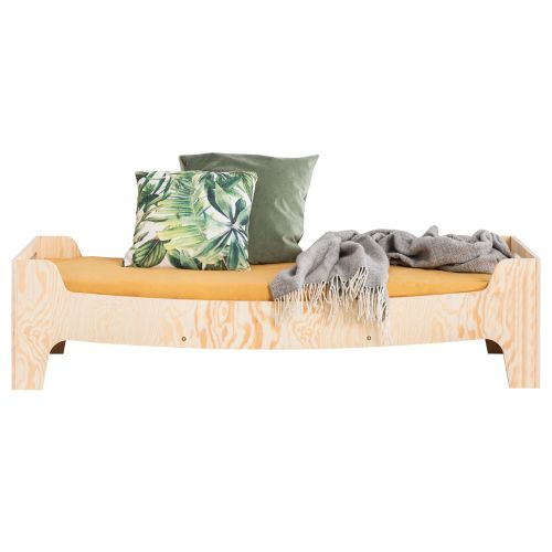 Łóżko drewniane dla dziecka Kyori na nóżkach 80x170 cm Selsey