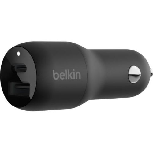 Belkin Dual Car Charger 1x USB-A 1x USB-C 37W