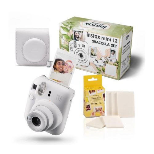 Fujifilm Instax Mini 12 (biały) + etui + 2x ramka