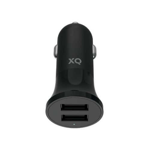 Xqisit 2x USB-A 4,8 A (czarny)