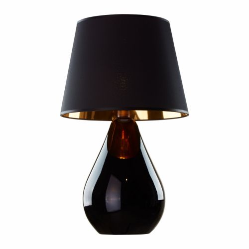 Lampa stołowa LACRIMA BLACK/GOLD 5454 TK Lighting
