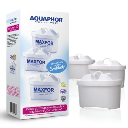 Wkład filtrujący Aquaphor B100-25 Maxfor -zestaw 3szt.