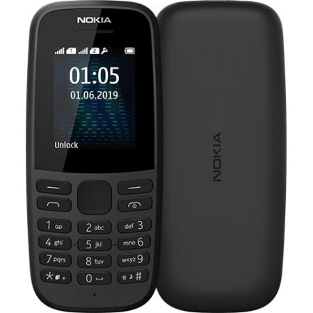 Telefon Nokia 105 (2019) DS PL Black